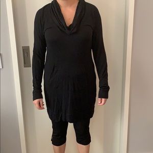 Splendid black long sleeve top